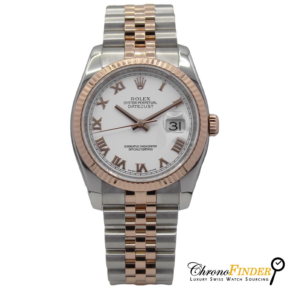 Datejust 36 116231 (White Roman Numeral Dial)