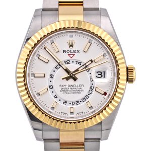 rolex sky-dweller 326933 white dial