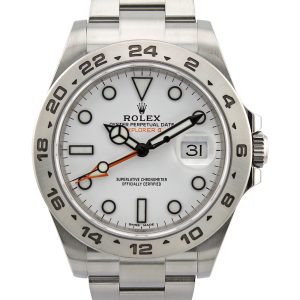 Rolex Explorer II 216570 White Polar Dial