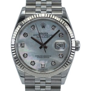 rolex Mother Of Pearl Diamond Dial