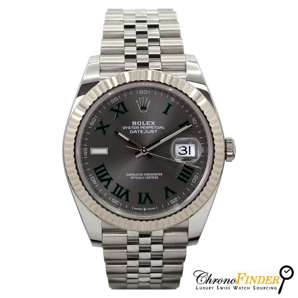 rolex datejust 41 126334 wimbledon