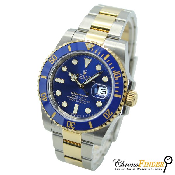 Rolex Submariner Date Bluesy 116613LB right side view