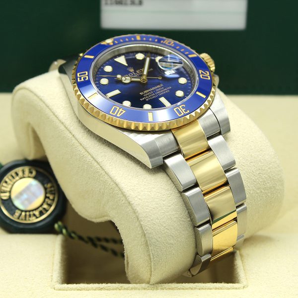 Rolex Submariner Date Bluesy 116613LB bracelet in box