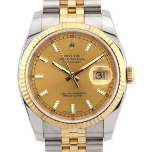 Datejust 36 116233 (Champagne Baton Dial)