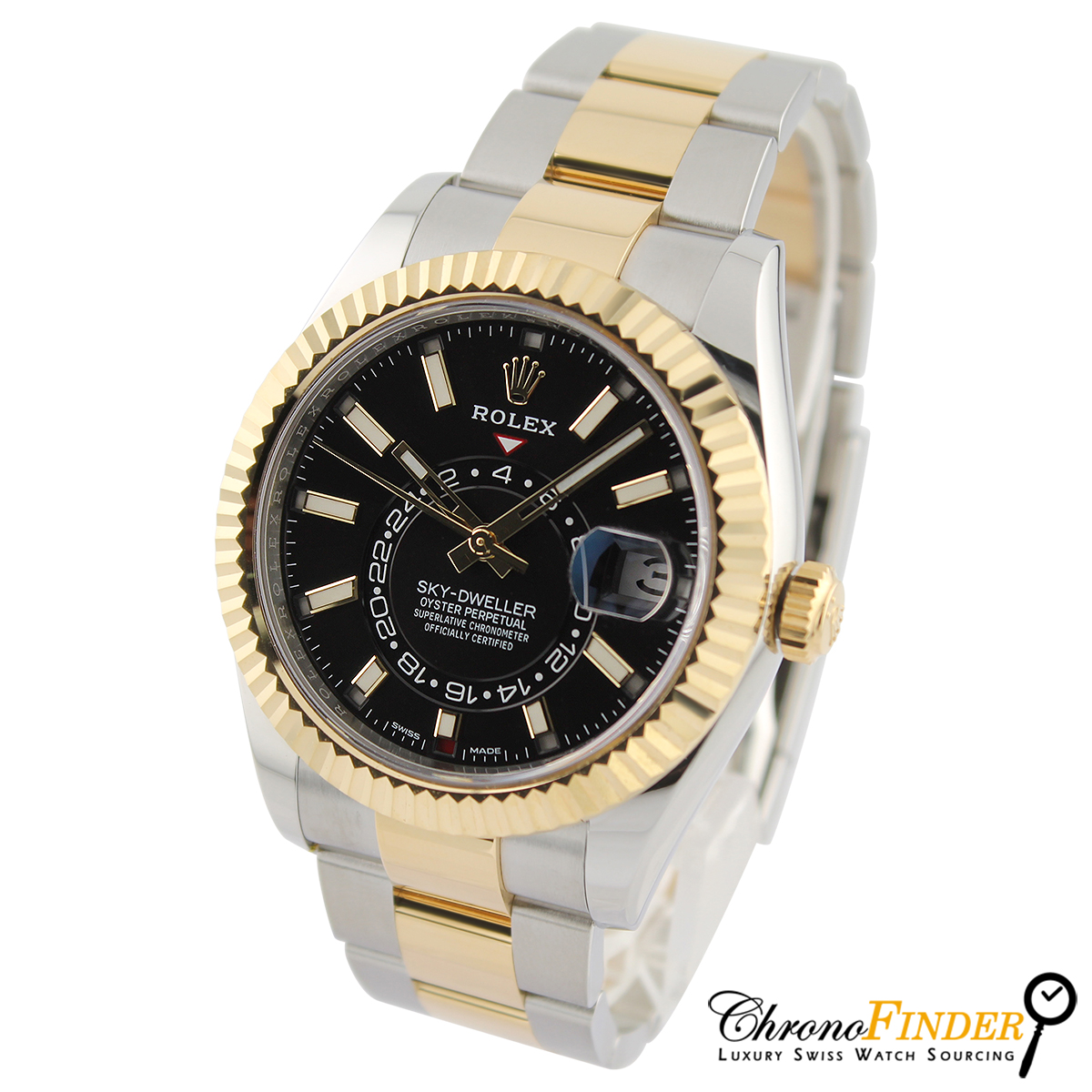 Sky-Dweller 326933 (Black Dial)