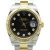 Rolex Datejust 41 126333 Black Diamond Dial close up