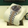 ROLEX-DATEJUST-31-278271-PURPLE-ROMAN-NUMERAL-DIAMOND-6-JUBILEE-STEEL-ROSE-WATCH-9