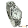 Rolex Datejust 36 126200 White Roman Numeral Dial left side view