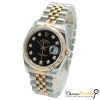 Rolex Datejust 36 116231 Black Diamond Dial with jubilee bracelet right side view