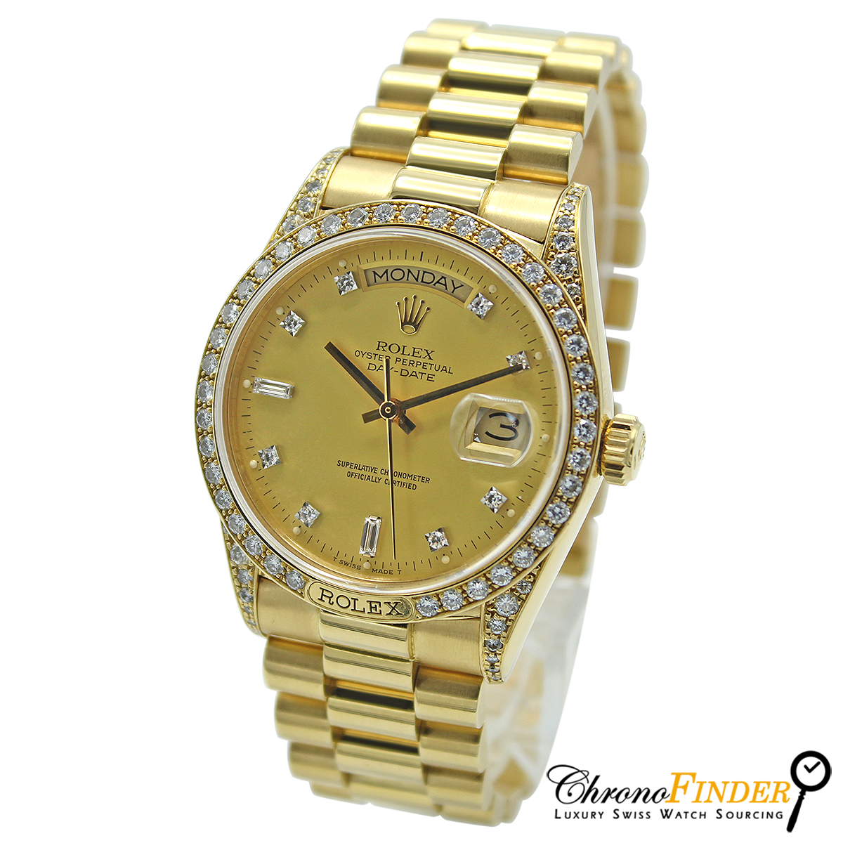 Day-Date 36 18138 (Lemon Diamond Dial)