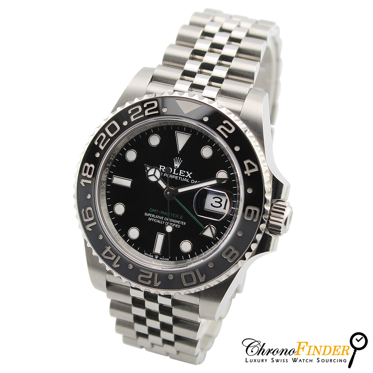 GMT-Master II 126710GRNR Bruce Wayne (Jubilee Bracelet)