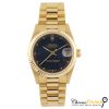 Rolex Datejust 31 68278 Midi Yellow Gold Presidential front view,
