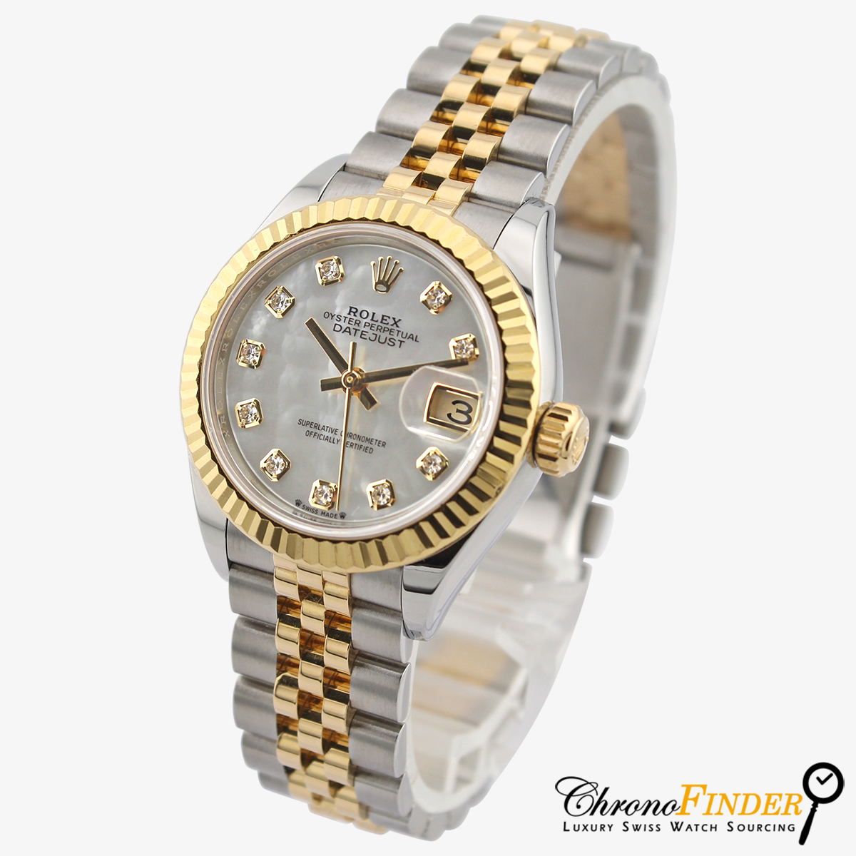 Lady Datejust 28 279173 (Mother of Pearl Diamond Dial)