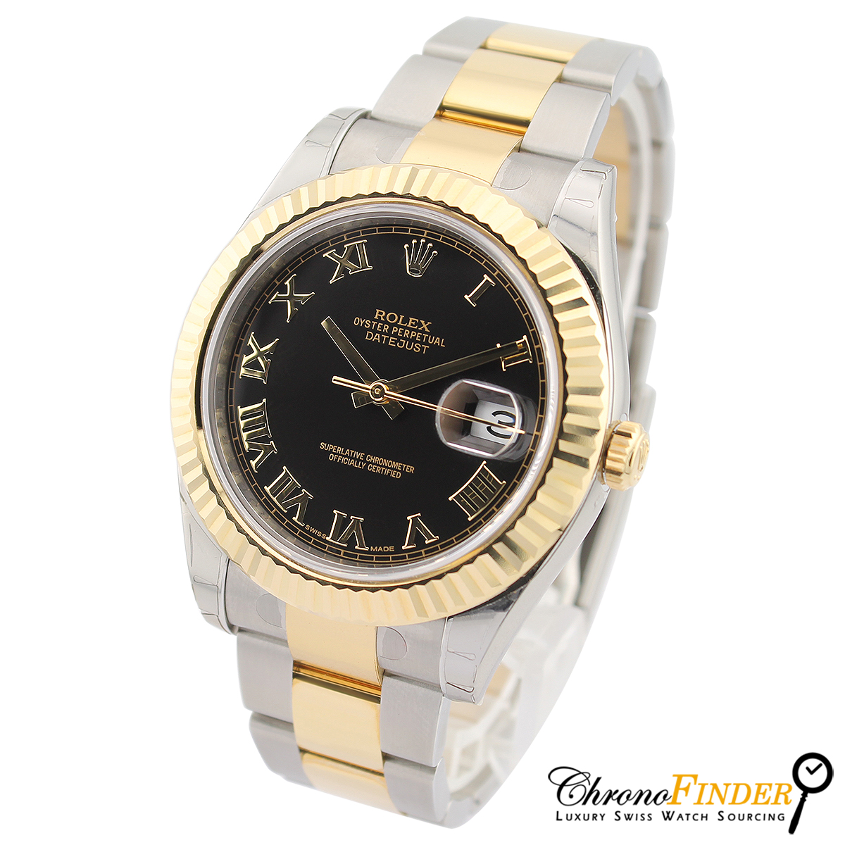 Datejust II 116333 (Black Roman Numeral) Unworn