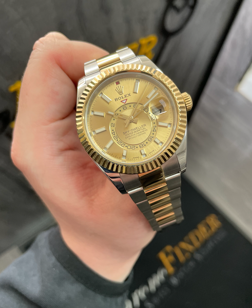 Rolex Sky-Dweller 326933 Champagne Dial
